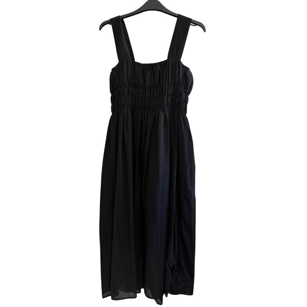 Burberry Black Sleeveless Midi Dress with Wide Straps NEW 8 - Picture 6 of 11